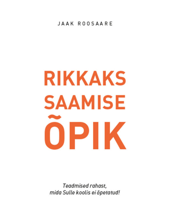 Rikkaks saamise õpik