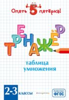 Таблица умножения. Тренажер 2-3 классы