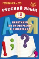 Русский язык. 10 класс. Практикум по орфографии и пунктуации. Готовимся к ЕГЭ