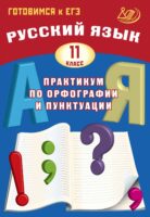 Русский язык. 11 класс. Практикум по орфографии и пунктуации. Готовимся к ЕГЭ