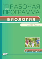 Рабочая программа по биологии. 8 класс