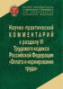 Научно-практический комментарий к разделу VI Трудового кодекса РФ «Оплата и нормирование труда»