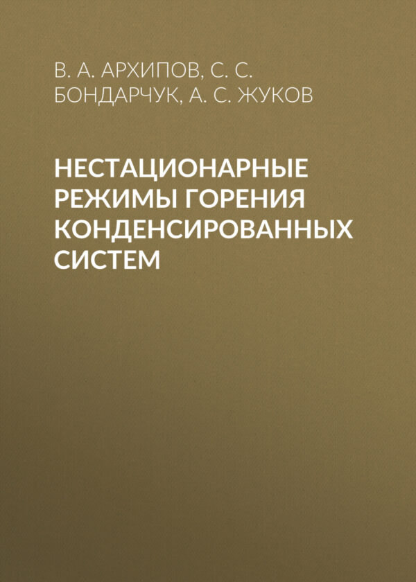 Нестационарные режимы горения конденсированных систем