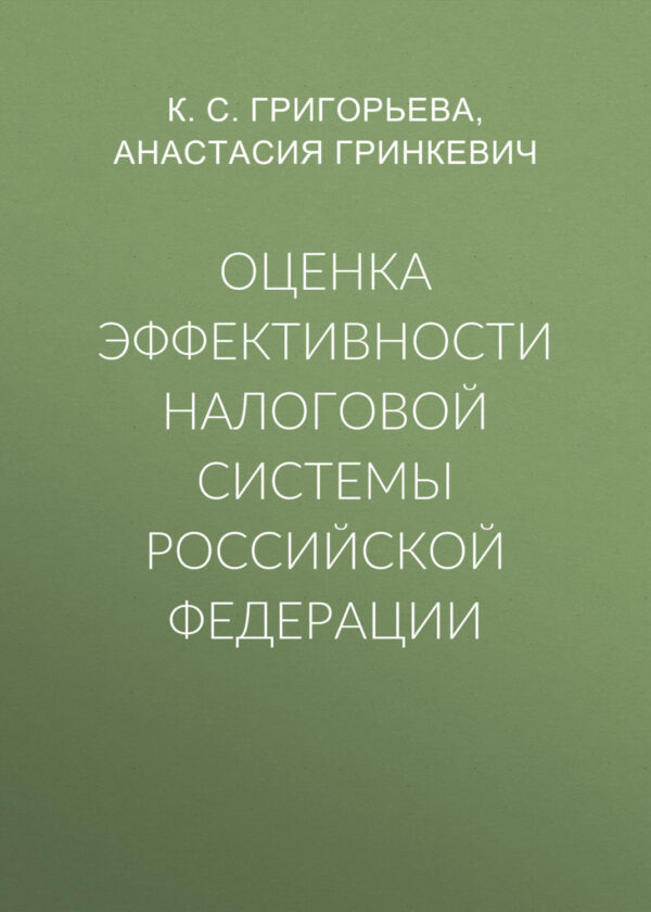 Оценка эффективности налоговой системы Российской Федерации