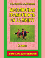 Абсолютная грамотность за 15 минут. Шпаргалка для родителей. 2 класс