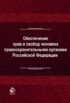 Обеспечение прав и свобод человека правоохранительными органами Российской Федерации