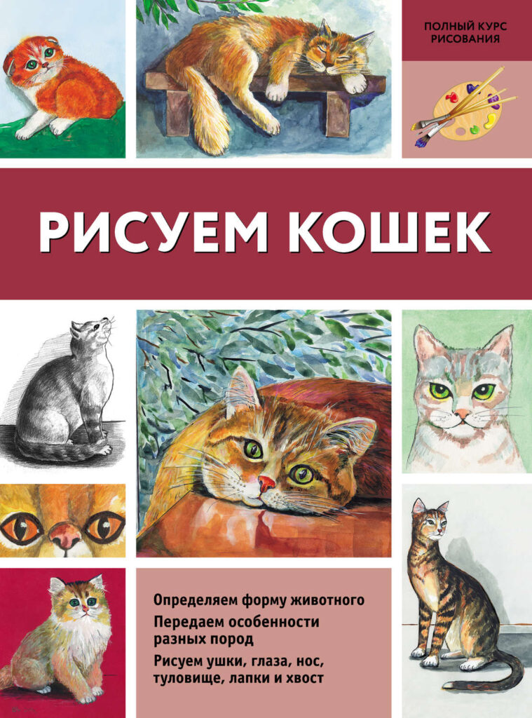 Как рисовать кошек книга