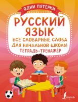 Русский язык. Все словарные слова для начальной школы. Тетрадь-тренажёр