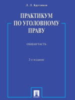 Практикум по уголовному праву. Общая часть. 2-е издание. Учебное пособие