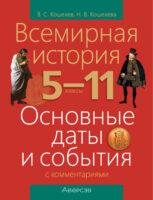 Всемирная история. 5-11 классы. Основные даты и события с комментариями