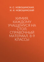 Химия. Каждому учащемуся на стол. Справочный материал. 8-9 классы